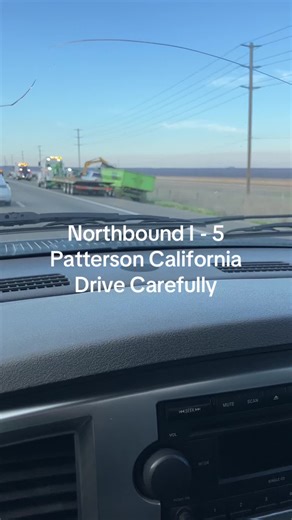 #accident #semi truck #Patterson, California