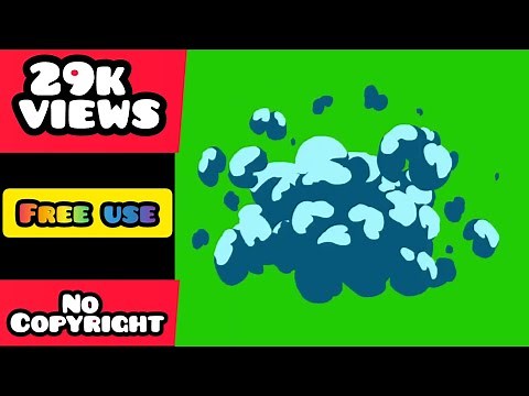 CARTOON BOOM GREEN SCREEN EFFECT | #GREENSCREEN #nocopyright