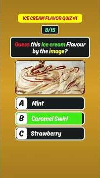 Ice Cream Flavor Quiz? | Guess the Ice Cream Flavor | Trivia #quiz #trivia