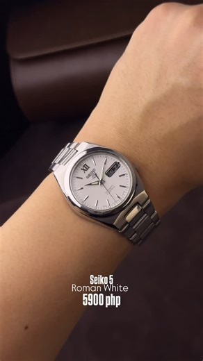 Time Vibe on Instagram: "Seiko 5 “Roman White” Ref. [7S26-02T0] Serial Number: 224761 BMBY: February 2013 Movement: Automatic 7S26 movement Case size: 37mm Lug width: 19mm Original Seiko Bracelet Fits up to 7.5 inches Professionally Serviced All original watch piece Comes with a premium Watch Box 🏷️5,900 Disclaimer: Time Vibe PH is an independent reseller of pre-owned watches and is not affiliated with any of the brands featured. Manage Expectations."