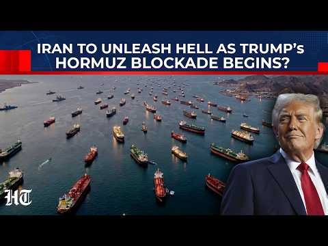 US Afraid Of Deadly Retaliation? Spooked Trump Threatens Iran Attack Ships As Hormuz Blockade Begins