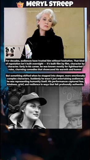👑 Meryl Streep — The Standard of Acting Excellence
