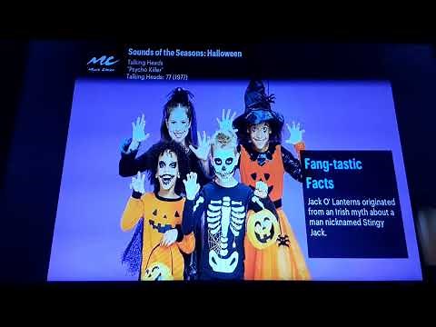 MUSIC CHOICE SOUNDS OF THE SEASONS HALLOWEEN 🎃 (1 HOUR 1/2)