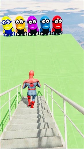 GTA 5 Epic Water Ragdolls Spiderman Jump/Fails Ep 1603 #shorts