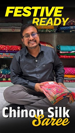 Kcpc Bandhani on Instagram: "💞 KCPC New Festive Ready Chinon Silk Saree in Beautiful Kalamkari Print 📌 Product Code – 3078 ✨ Premium Chinon Silk fabric paired with timeless Kalamkari print — a festive-ready saree that blends traditional art with modern elegance, perfect for celebrations & special occasions. 💠 KCPC Bandhani par aapko milti hai ek khaas suvidha! 🎨 Ab aap apni pasand ka rang chuniye aur us color ki saree ko asani se filter karke dekhiye. Hamara goal hai aapko ek smooth aur pers