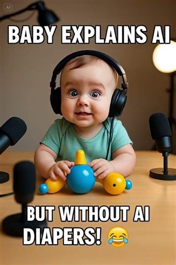 AI Explained by a Baby 🤖👶