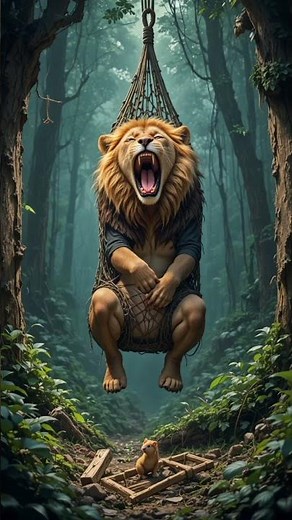 🦁 The Lion and the Little Mouse Story | Short Moral Story for Kids in English