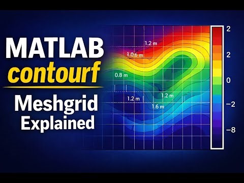 Understanding contourf in MATLAB | X–Y Axes, Meshgrid, and Contour Labels