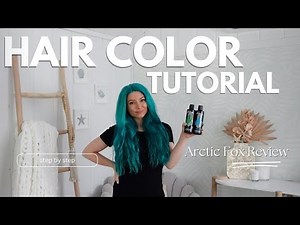 DIY Mermaid Hair Transformation Using Arctic Fox | At-Home Hair Color Tutorial