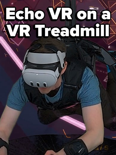 Ech VR: Immersive Experience on a VR Treadmill