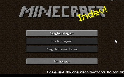 【远古视频】旧版minecraft体验—alpha1.0.4
