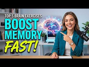 Top 5 Brain Exercises to Boost Memory Fast! #brainhealth