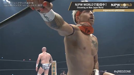 .@RobbieEagles_ & @Robbie_X_ "That's unbelievable!"From the profile URL#njpwworld #njREDZONE