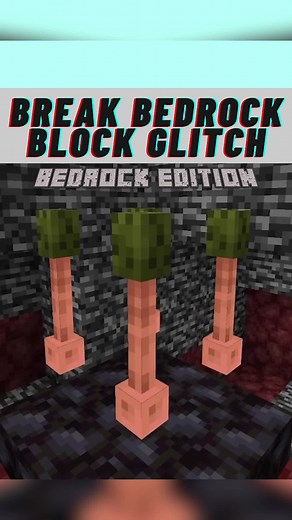 Minecraft Bedrock Breaking Glitch Tutorial in 1.21.71