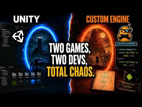 Unity vs Custom Engine: Two Games, Two Completely Different Workflows