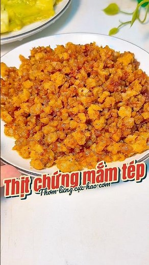 Cách làm thịt chưng mắm tép (mắm tôm) siêu ngon, thơm lừng #thitchungmamtep