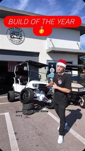Two Men and Golf Carts on Instagram: "LOADS OF BUILDS COMING FOR 2026 AND THANK YOU TO ALL OF OUR CUSTOMERS AND NEW FRIENDS FOR COMING TO TWO MEN AND GOLF CARTS IN 2025! #golfcart #clubcar #customgolfcarts #powdercoat #cartlife"