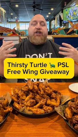 623 reactions · 91 shares | Thirsty Turtle  Wings Review  Best Wings in Florida  Thirsty Turtle PSL #wings #portstlucie #foodreview #floridafoodie | Baldy Eats | Facebook