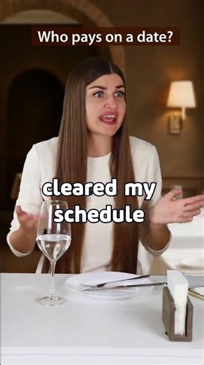 Split the Bill on a Date, english, ingles, learnenglish Learn English Lesson With Kate #englishtips