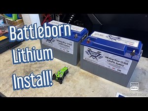 RV Battleborn Lithium install!