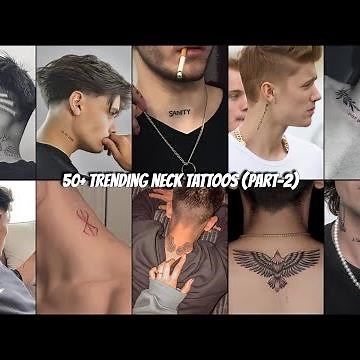 Neck tattoos for men 50+ 🔥| Neck tattoo ideas | Neck tattoo designs | Neck Tattoo Ideas For Men