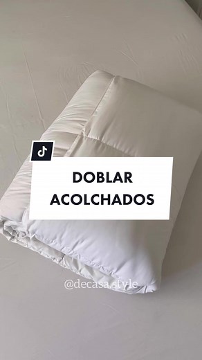 Cómo doblar acolchados y plumones para ahorrar espacio