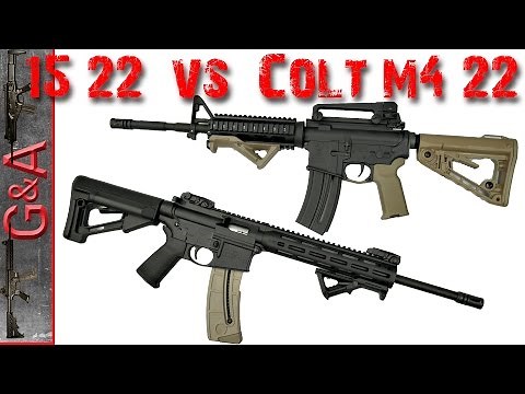 M&P 15-22 vs Colt M4 22lr Smith & Wesson