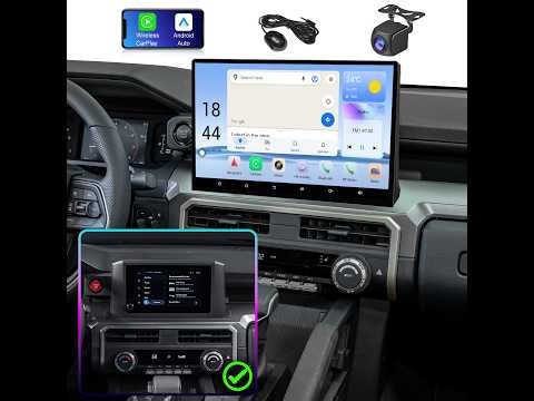 Upgrade your TOYOTA Tacoma X Runner 4Runner to 15 inch android car radio with Carplay Android Auto