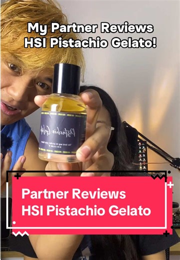 HSI Pistachio Gelato Review by My Partner
