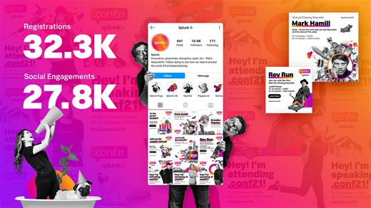 Splunk Conference Branding .conf21 on Behance