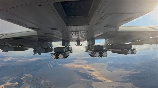 OTTER-CAM A-10 422d Test and Evaluation Squadron footage_clip 2