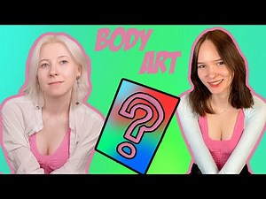 Have You Ever Seen a Picture Painted With Body!? Body painting!