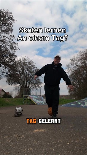 Skateboard fahren lernen an einem Tag: Deine Anleitung