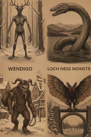 4 Most Terrifying Mythical Creatures Ever! 😱