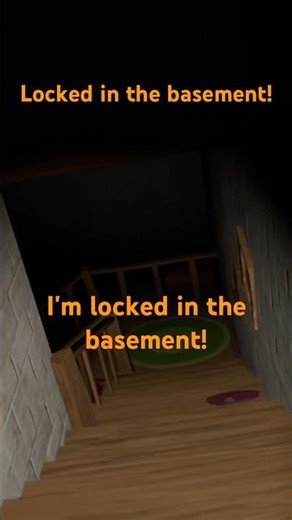 Locked in the basement #vr #funny #gaming #horror #helloneighbor