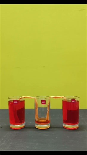 Absorption Tissue paper absorbs water and passes it along. #viral #experiment #science #editing