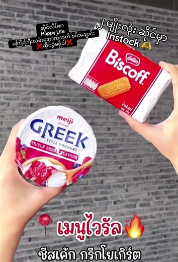 Greek Yogurt Cheese Cake with Lotus Biscoff — Yangon Happy Life
