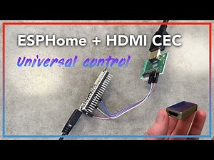 Control your HiFi with ESPHome and HDMI CEC!