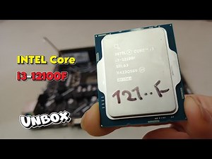 INTEL Core i3-12100F Tray Unboxing: Box Reveal, Design, and Key Features!