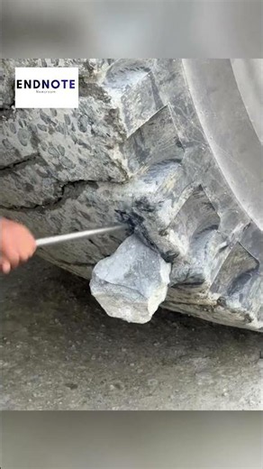 Ban sebesar ini bisa masuk batu