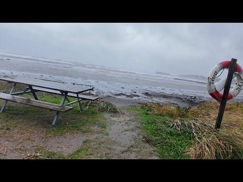 This Is What Happened When Storm Amy Hit Norway (Real Footage)