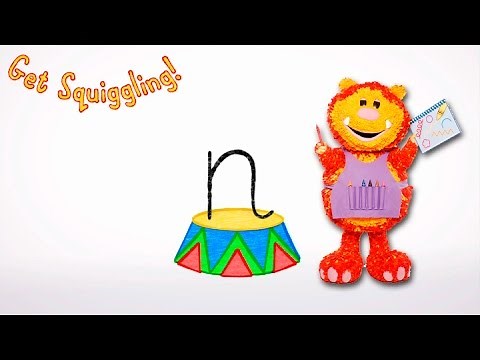 Get Squiggling Letters | Letter N