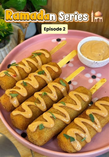 🌙 Ramadan Series | Episode 2 🌙 🍗 Crispy Chicken Popsicles | Make & Freeze Recipe #ramadhan #iftar #fyp #trendingnow #recipe