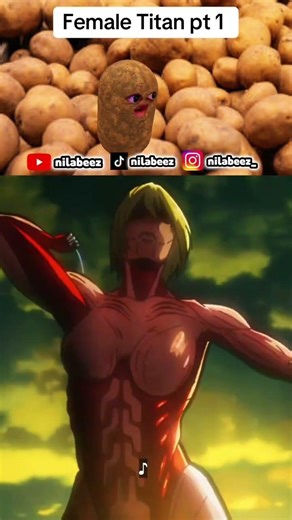 Attack on Titan | Female Titan pt 1 #anime #attackontitan #fyp