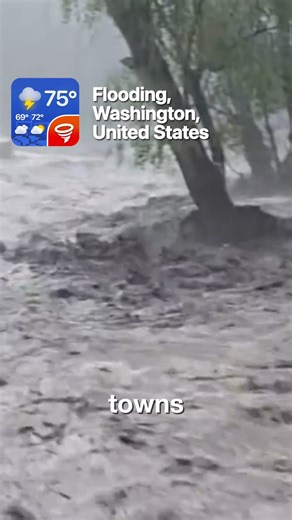 🌧️ Severe Flooding in Western Washington 🇺🇸 A powerful atmospheric river has dumped intense rain across western Washington, pushing rivers like the Skagit and Puyallup toward record flood levels. ⚠️ Roads underwater, evacuations underway, and emergency declarations are in effect as communities brace for more rain. Stay informed — and stay safe. #FloodAlert #extremeweather #stormwatch #washingtonweather #AtmosphericRiver #heavyrains | Weather Widgets & NOAA Radar