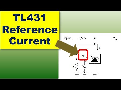 353 How to Find Reference Current for Adjustable Zener Regulator TL431 in datasheet