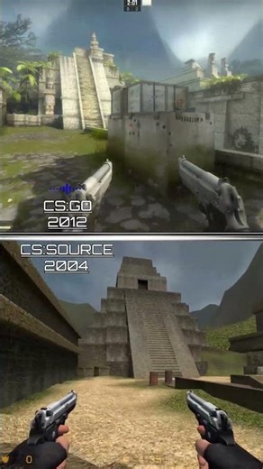 How Aztec Changed in Counter-Strike Part 5 #cs #cs16 #cssource #csgo #cs2 #retrogaming