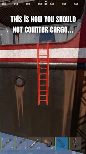 How You Should NOT Counter Cargo... #rust #rustgame #solo