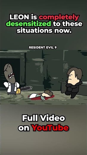 Leon doesn't care anymore #re9 #residentevil9requiem