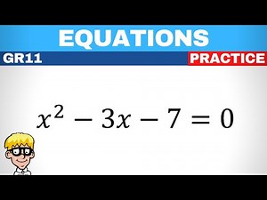 1a) Quadratic formula grade 11 | Try